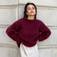 Women's Cozy Elegant Mohair Sweater 0