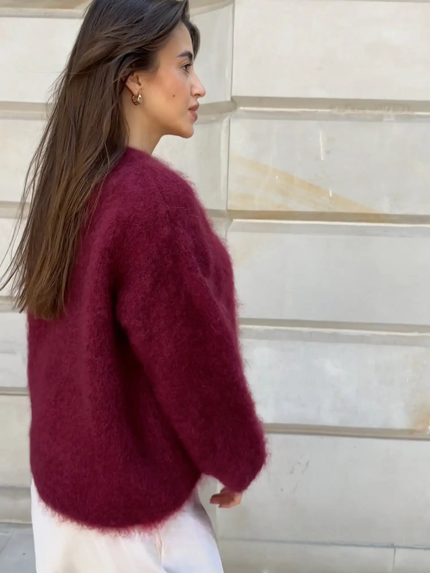 Women's Cozy Elegant Mohair Sweater 5