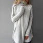Women's Cozy Long knitted sweater 0