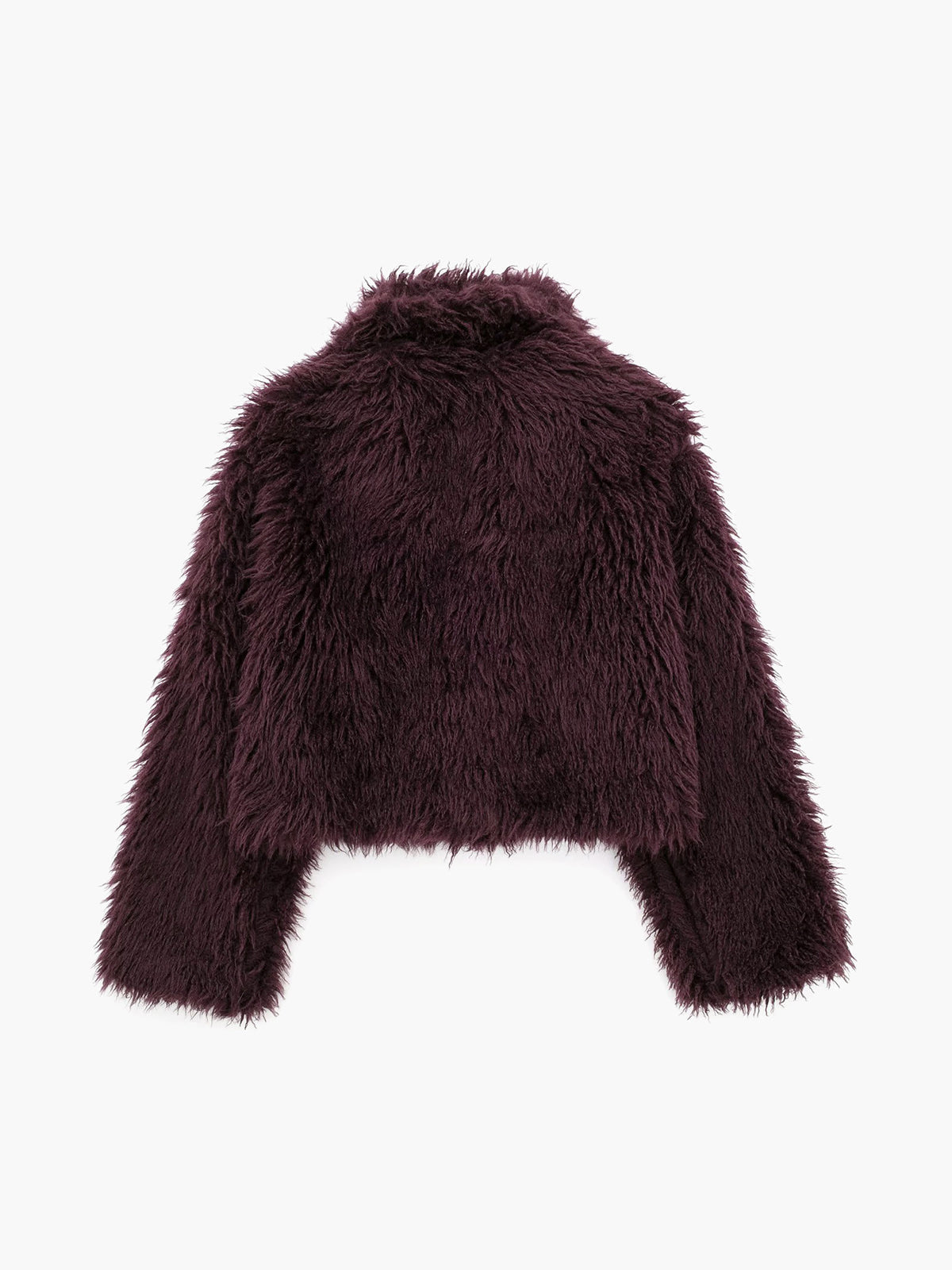 Women's Cropped Faux Fur Coat 5