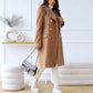 Women's Double-breasted Long Wool Coat 5