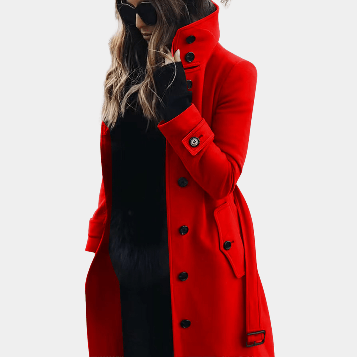Women's Elegant Warm Trench Coat 3