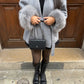 Women's Faux Fur Coat with Waist Tie Belt 5