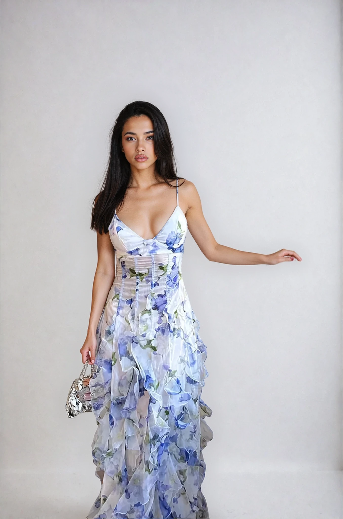Women's Floral Summer Maxi Dress 1