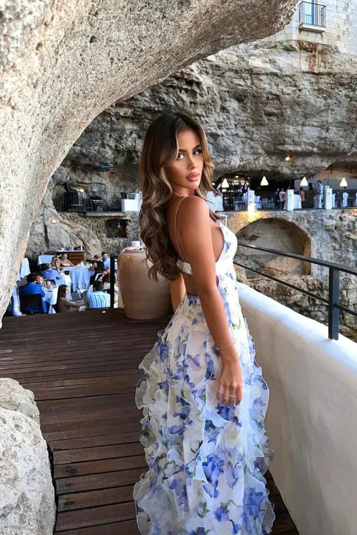 Women's Floral Summer Maxi Dress 2
