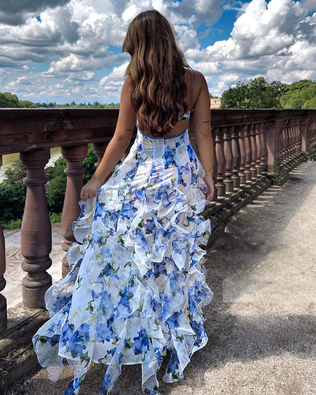 Women's Floral Summer Maxi Dress 4