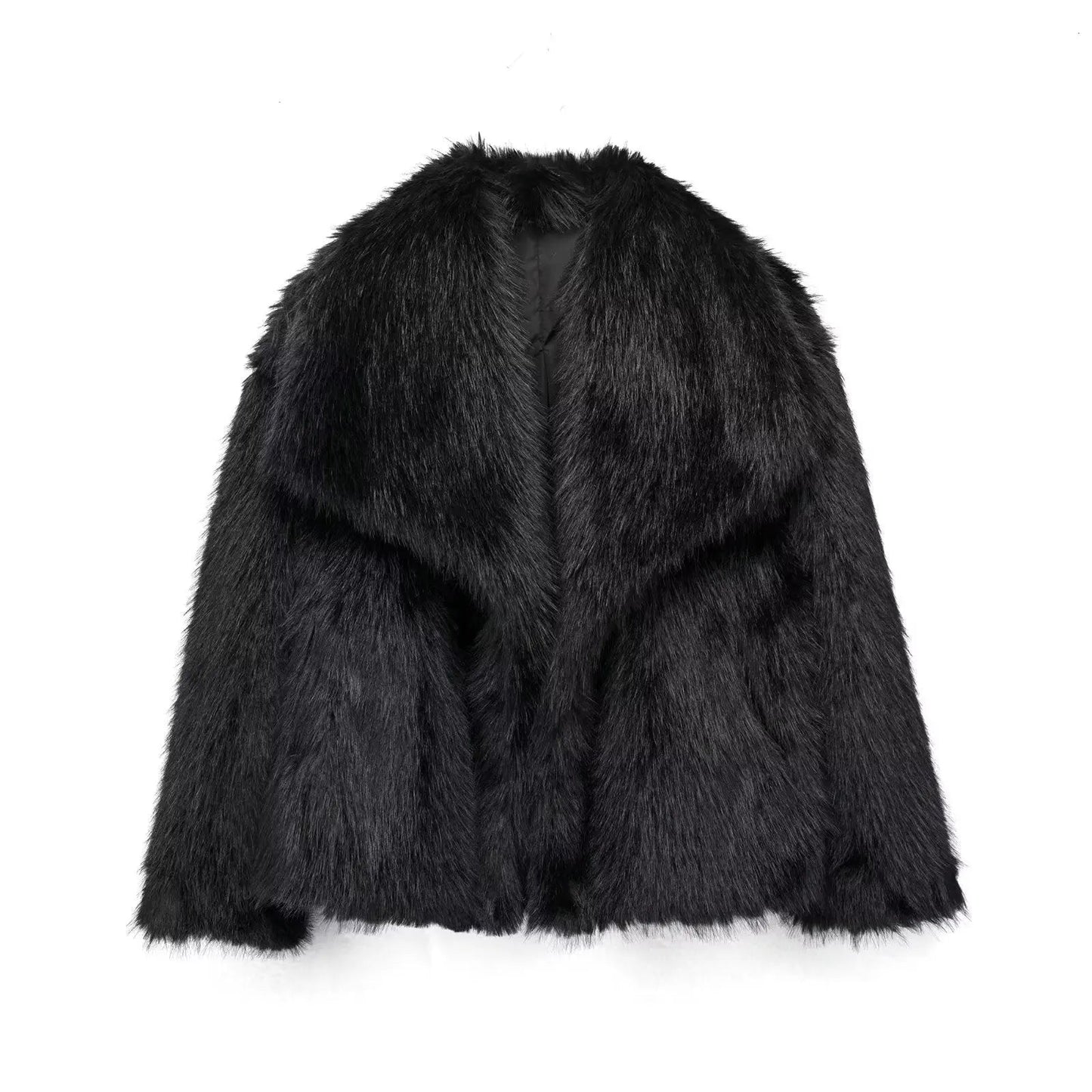 Women's Fluffy Faux Fur Jacket 11