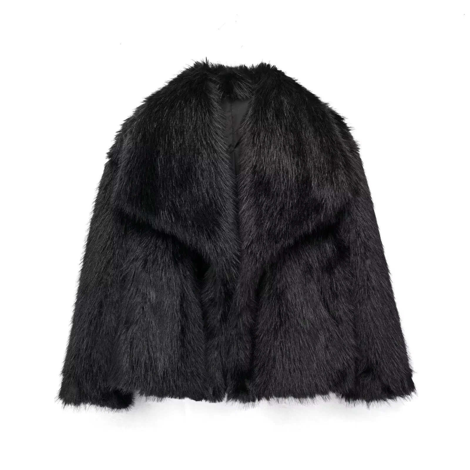 Women's Fluffy Faux Fur Jacket 11