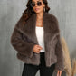 Women's Fluffy Faux Fur Jacket 4