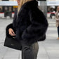 Women's Fluffy Faux Fur Jacket 7