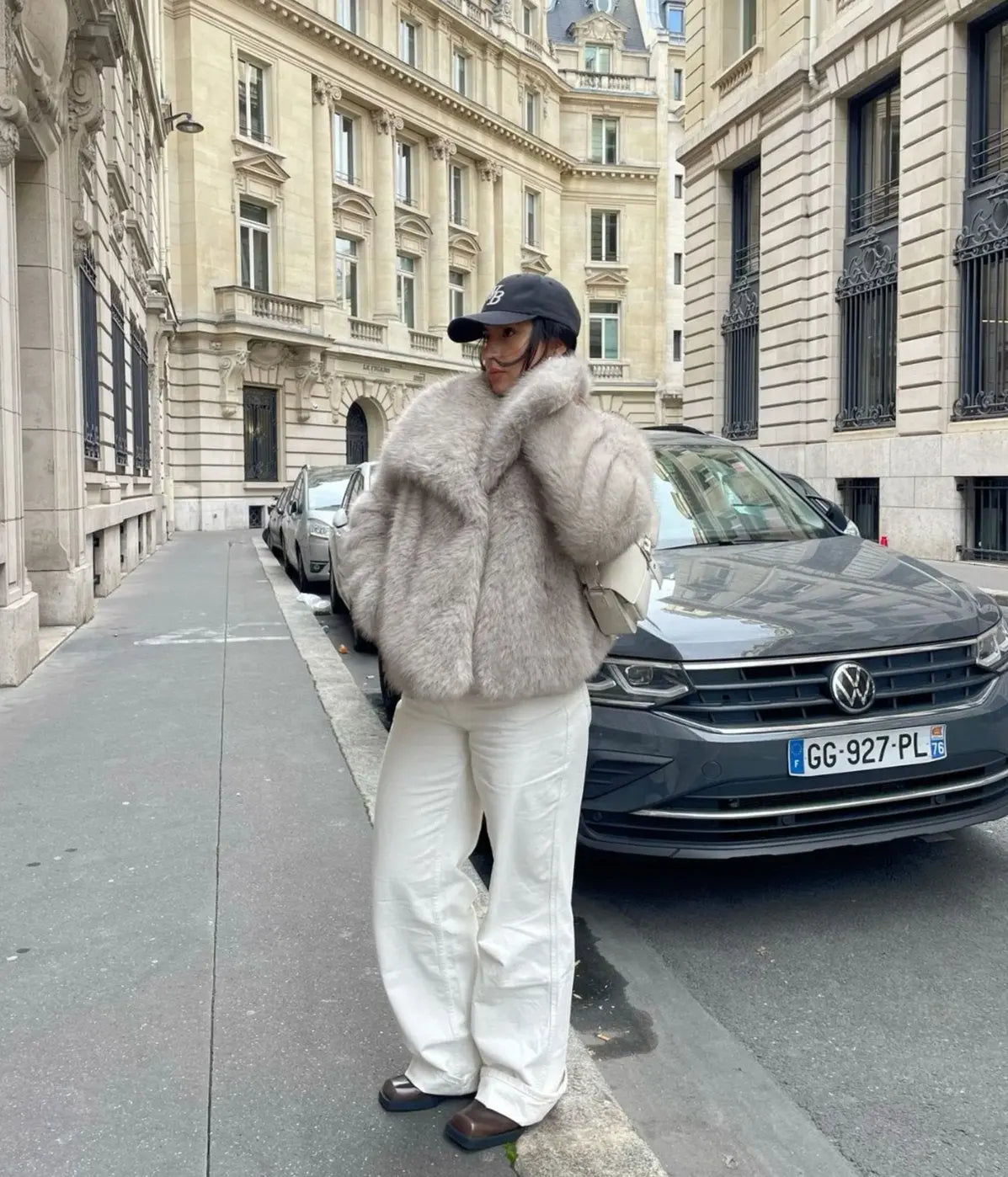 Women's Fluffy Faux Fur Jacket 8