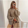 Women's Fluffy Oversized Knit Sweater 3