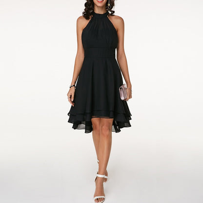 Women’s Halter Cocktail Midi Dress 3