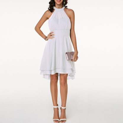 Women’s Halter Cocktail Midi Dress 7
