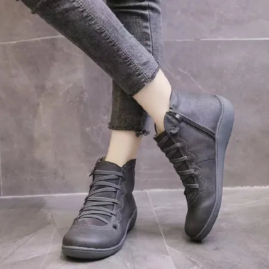 Women's High Quality Faux Leather Boots 4