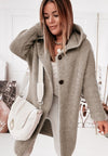 Women's Hooded Oversized Cardigan 0