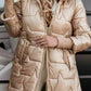 Women's Hooded Puffer Jacket with Quilted Lining 6