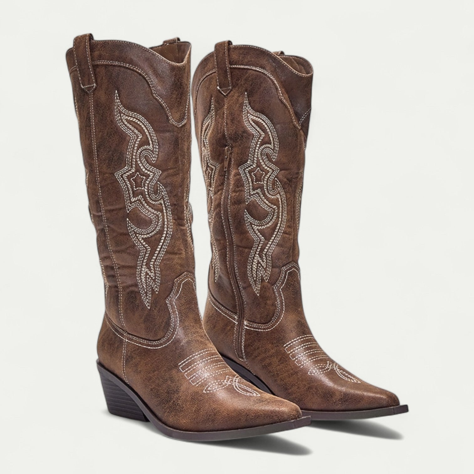 Women's Knee-High Western Cowboy Boots 1