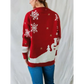 Women's Knitted Long Sleeve Christmas Sweater 2