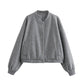 Women's Light Cropped Bomber Jacket 0
