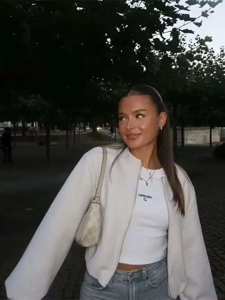 Women's Lightweight Bomber Jacket 4