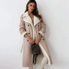 Women's Long Coat Women with Fleece Lining 4