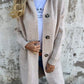 Women's Long Knit Cardigan with Buttons 1