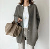 Women's Loose Fit Knitted Cardigan Jacket 0