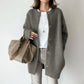 Women's Loose Fit Knitted Cardigan Jacket 1