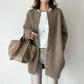Women's Loose Fit Knitted Cardigan Jacket 2
