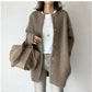 Women's Loose Fit Knitted Cardigan Jacket 8