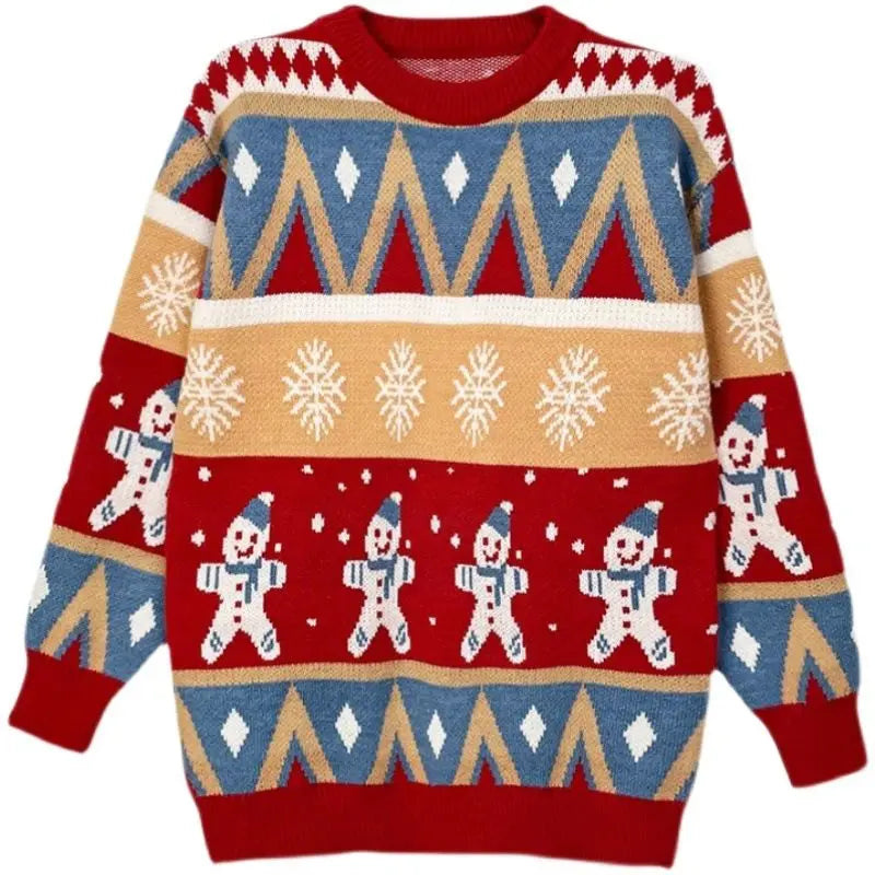 Women's Onesize Loose Oversized Christmas Sweater 5