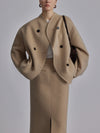 Women's Oversized Double-Breasted Coat 4