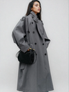 Women's Oversized Long Trench Coat 0