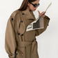 Women's Oversized Long Trench Coat 1