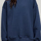 Women's Oversized sweatshirt with round neck 7