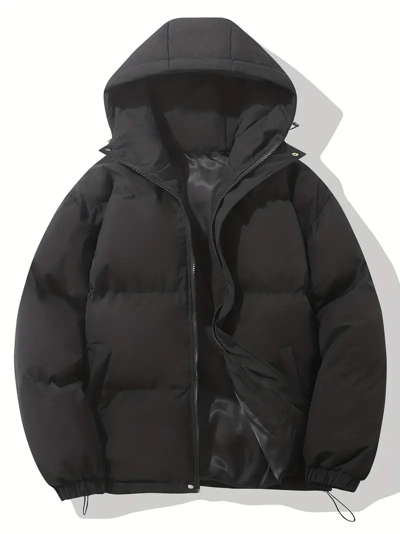 Women's Padded Winter Puffer Jacket with Hood 11