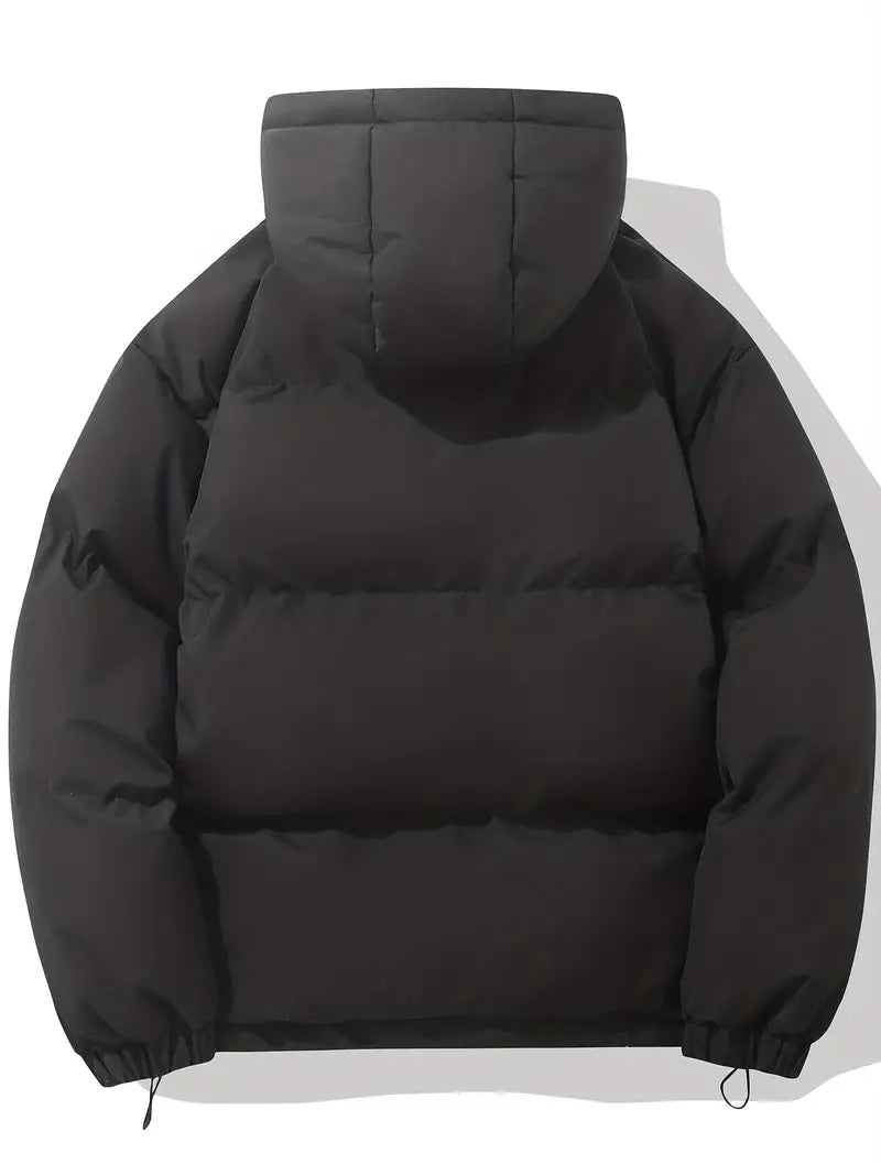 Women's Padded Winter Puffer Jacket with Hood 5