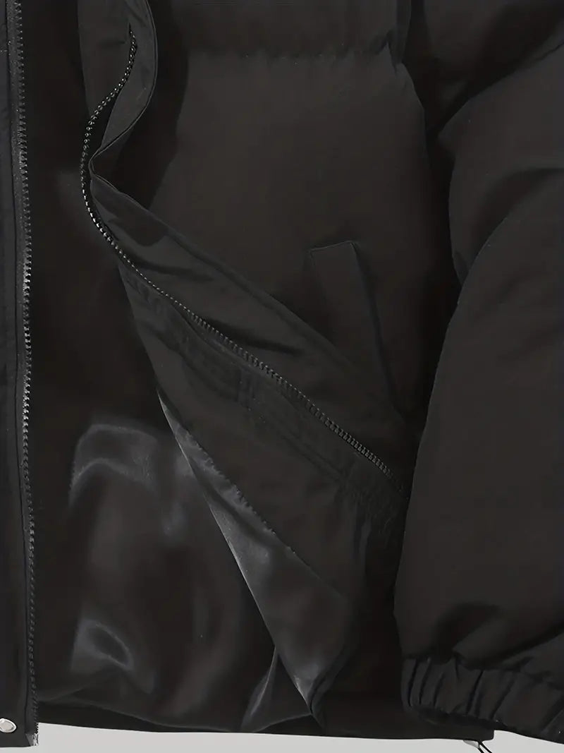 Women's Padded Winter Puffer Jacket with Hood 8