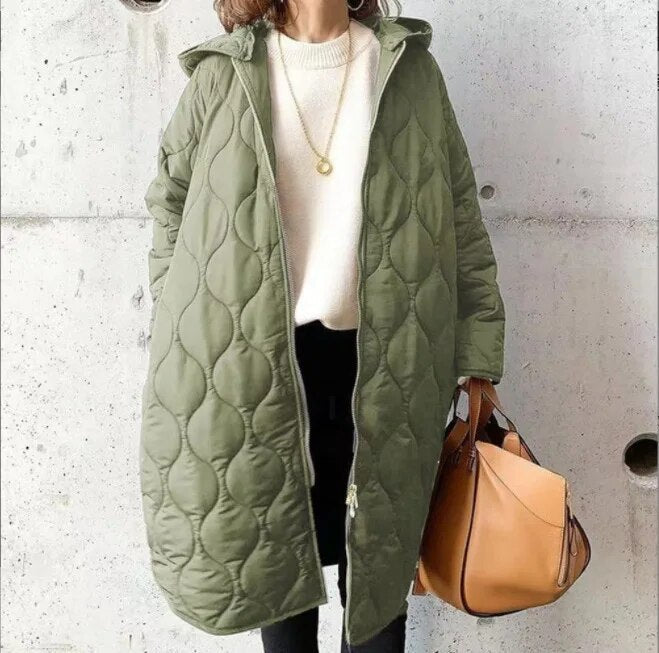 Women's Quilted Padded Oversized Jacket 1