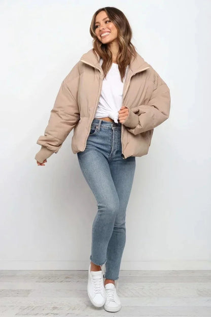 Women's Quilted Puffer Jacket 4