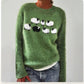 Women's Retro Knitted Sweater 5