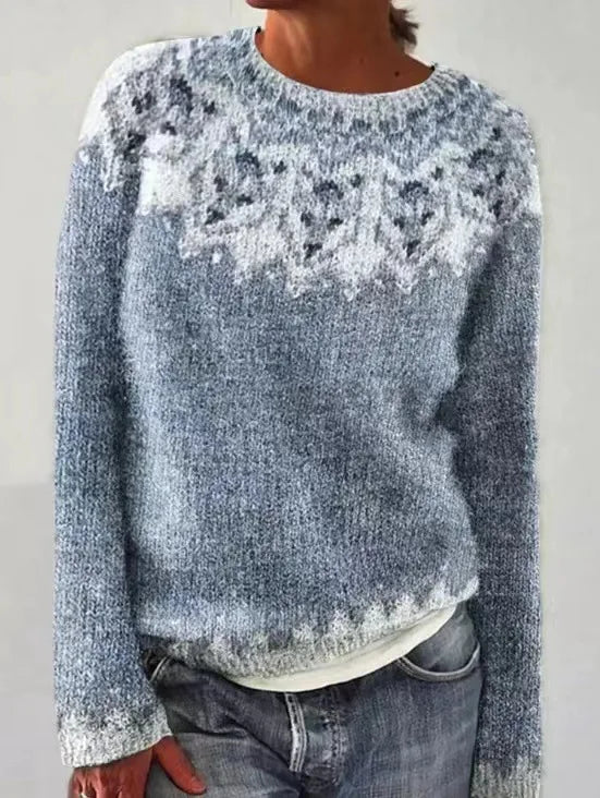 Women's Retro Knitted Sweater 6