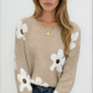 Women's Round Neck Knit Sweater 0