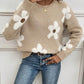 Women's Round Neck Knit Sweater 1