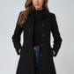 Women's Single Breasted Winter Trench Coat 1