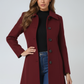 Women's Single Breasted Winter Trench Coat 5