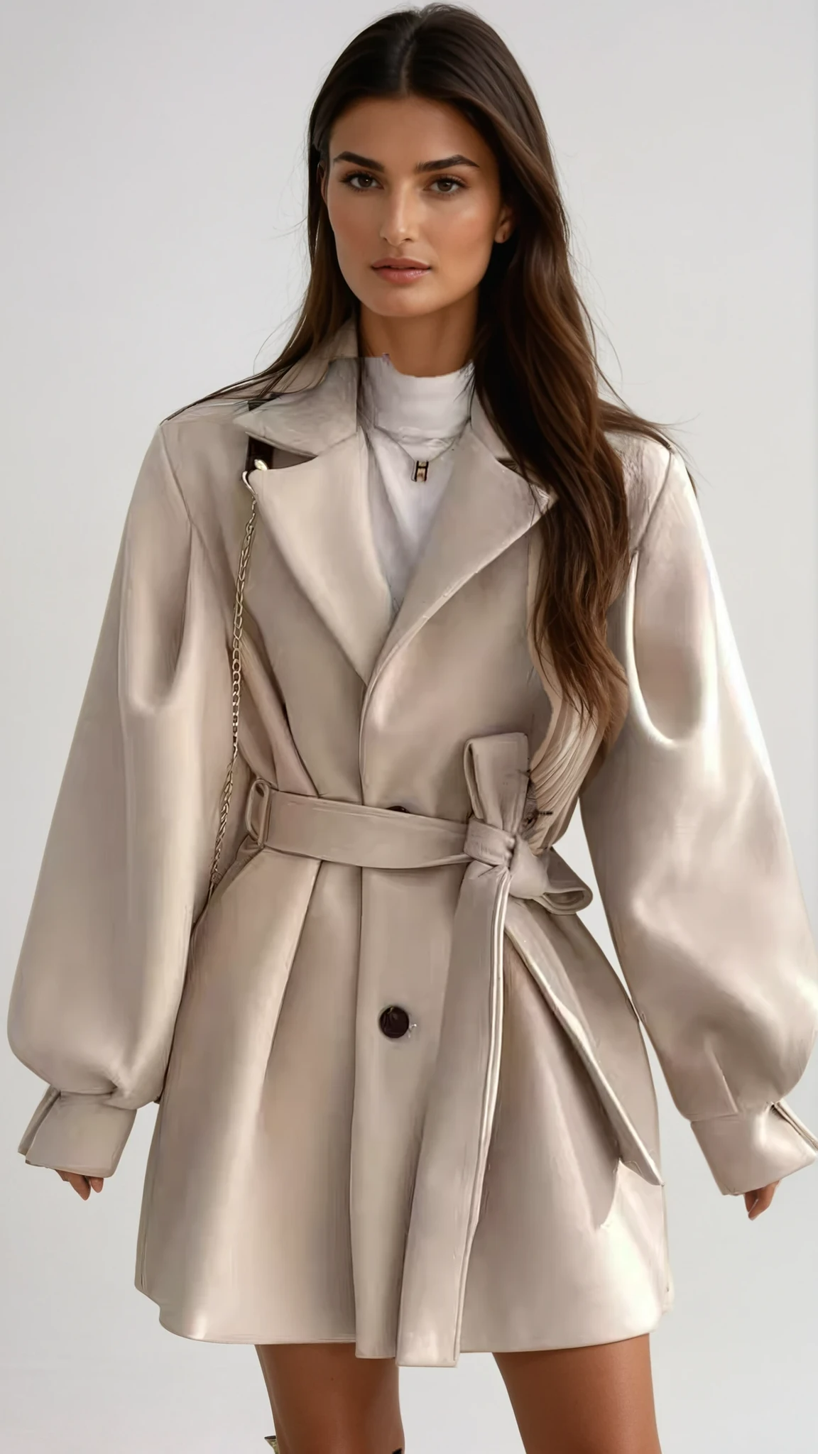 Women's Soho Belted Coat Dress 0