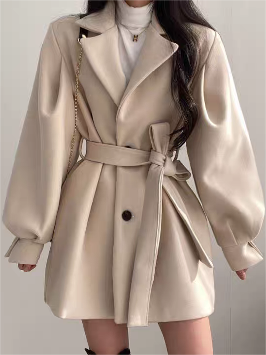 Women's Soho Belted Coat Dress 1