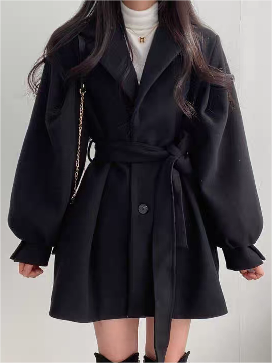 Women's Soho Belted Coat Dress 6
